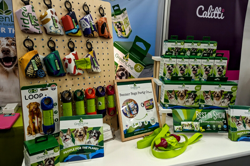 greenline banner bags and poop bags | Introducing the BlogPaws Best Award Winners at SuperZoo 2023