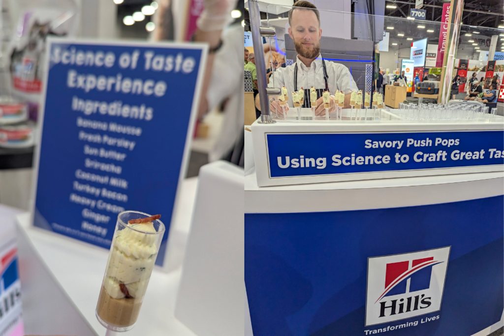 Science of Taste Experience from the SuperZoo 2024 Hill's Pet Nutrition booth