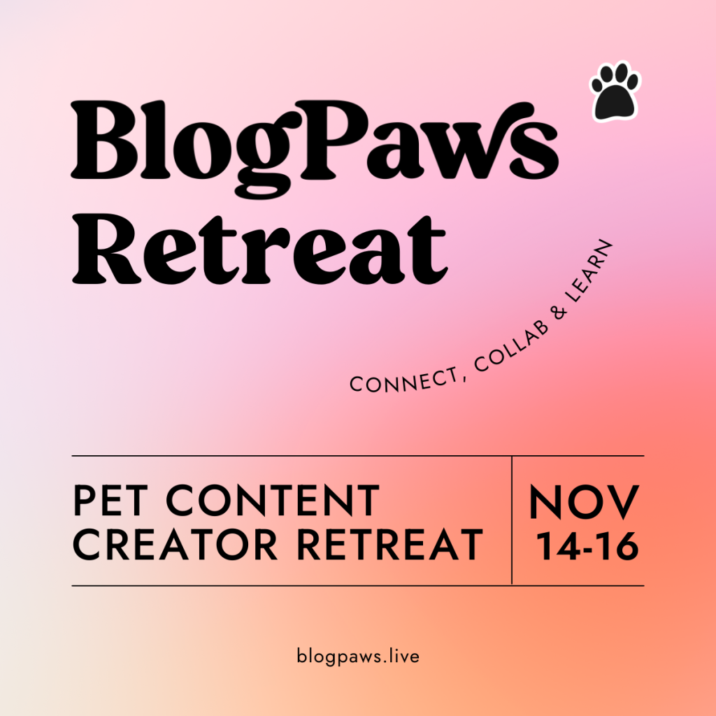 BlogPaws LiVE Retreat Info