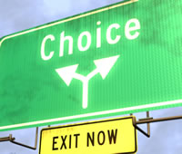 Choices Exit Now