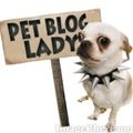 Pet blog lady logo