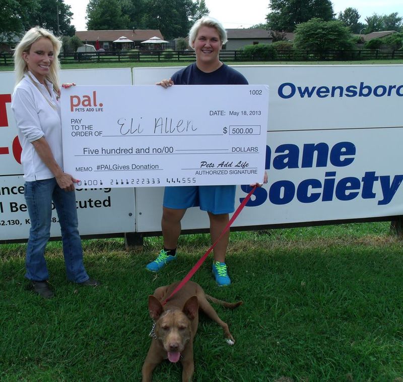 Owenboro Humane Society Receives Pal Check